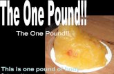The one pound!!