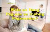 Lesson 5 Wala na bang Pag-asa sa inyong Pagsasama