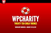 Introducing WP Charity, a WordPress Child Theme based-on Twenty Ten