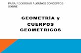 Revisión sobre geometría poliedros y cuerpos redondos