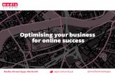 Optimising your business for online success