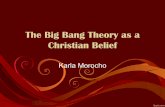 The big bang theory as a christian belief
