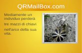 QRMailBox portachiavi facile da ritrovare.