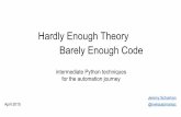 Interop 2015: Hardly Enough Theory, Barley Enough Code