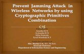 Preventing jamming attack by combining cryptography