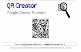 Chrome Extenstion- QR Code Generator