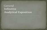 Gerund Invfinitive and Analytical Exposition