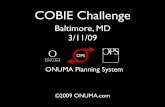 COBIE Challenge ONUMA, Inc Presentation