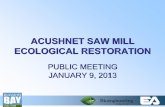 Acushnet Sawmill Ecological Restoration