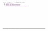 Storefront product guide