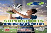 โบรชัวร์โปรโมชั่น Supersports anniversary match