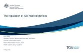 The regulation of IVD medical devices
