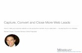 Mimiran lead capture, convert, close for consultants and service companies