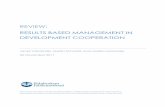 Results based management in development cooperation