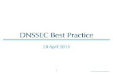 DNSSEC best practices Webinar