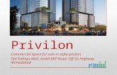 Commercial Space available on sale @ Safal privilon