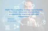 07 05-2015 Make the marketing strategy more flexible
