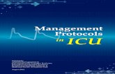 Management protools in icu