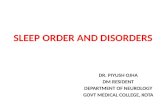 Sleep order and disorders
