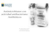 Antimicrobianos con actividad antibacteriana