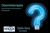 Ozonioterapia - Plenária CFM - Nov 2013 - Emilia Serra