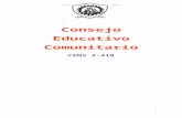 Consejo educativo comunitario CENS 3-418