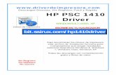 Controlador hp psc 1410 Windows 8 7 Vista XP