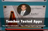 David Mauricio Teacher Approved Phone Apps