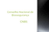 Conselho nacional de biossegurança