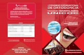 I congreso Internacional de Ortodoncia, Colegio Odontológico, UNICOC