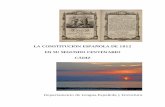 La constitución española de 1812 cuadernillo completo