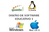 Diseño de software educativo 1
