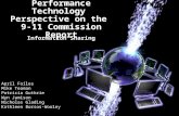 911 commission report for SDSU EDTEC Performance Improvement Class