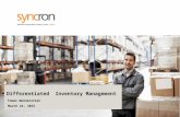 Differentiated Inventory Management Webinar