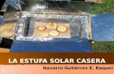 La estufa solar casera
