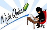 Ninja quizz -  Rencontre auteurs et lecteurs et plus si affinités !