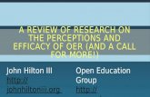 Summary of efficacy studies May 2015 - OpenCon Community Webcasts