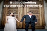 Budget wedding photography melbourne