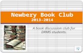 Newbery book club informational presentation 2013 2014