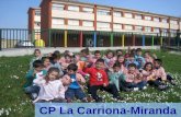 Instalaciones CP La Carriona-Miranda