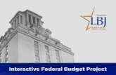 Interactive Federal Budget Project Executive Brief