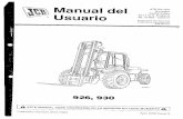 Manual usuario jcb 926; 930