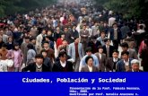 Población y sociedad