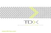 TDX Company Presentation 2011
