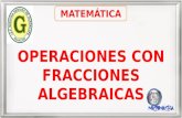 C4 mate   operaciones con fracciones algebraicas - 4º