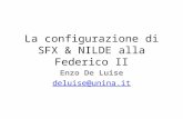 Corso "La configurazione di SFX&NILDE alla Federico II"