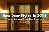 New Door Styles in 2015