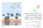 iCamp portfolio of e-learning systems and tools