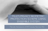 Multi-Privacy Biometric Protection Scheme Using Ensemble System