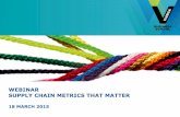 Supply Chain Metrics That Matter - 18 MAR 2015